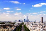 Tours Hermitage Plaza - vue Paris