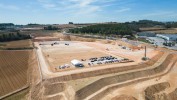 site du futur ensemble logistique pour GLP à Barcelone