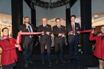 Inauguration Avant Cap - de gauche à droite : Florent Sabassier, Richard Martin, Michel Amiel et Jérôme Delaunay